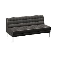 Forest Диван без подлокотников трехместный FR-D-03 Oregon 16/Металл Серый 1760*800*840