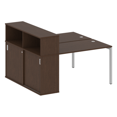 Бенч-система с шкафом-купе на П-обр. м/к Metal System Quattro 40БП.РС-СШК-2.2 фото 11 Бенч-система с шкафом-купе на П-обр. м/к Metal System Quattro 40БП.РС-СШК-2.2 фото 11