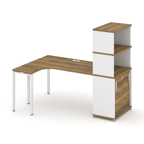 Стол эргономичный с опорным шкафом-купе Concept CN.SA-221(L) Стол эргономичный с опорным шкафом-купе Concept CN.SA-221(L)