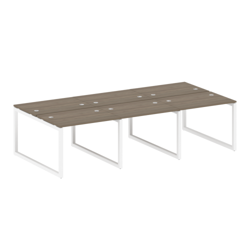 Бенч-система на 6 рабочих мест на О-обр. м/к Metal System Quattro 50БО.СМ-6.1 фото 3 Бенч-система на 6 рабочих мест на О-обр. м/к Metal System Quattro 50БО.СМ-6.1 фото 3