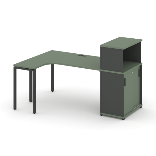 Стол эргономичный с опорным шкафом-купе Concept CN.SA-219(L)