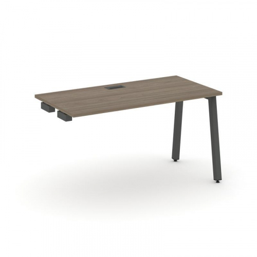 Style Project Стол-приставка к опор. элем. SN-5A.OPRS-014 Дуб Наварра/Металл Белый 1580*700*750 фото 27