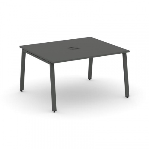 Style Project Стол переговорный SN-6A.SPRG-033 Акация Лорка/Металл Белый 1380*1180*750 фото 24