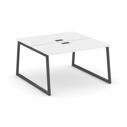 Style Project Рабочая станция 2-х сторон. SN-4T1.DRS-011 Акация Лорка/Металл Антрацит/Заглушка Пласт фото 13