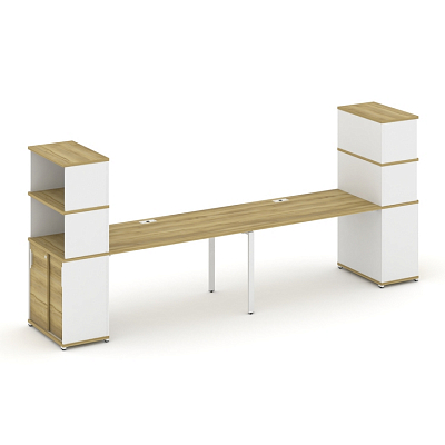 Бенч-система с опорным шкафом-купе Concept CN.ORS-243