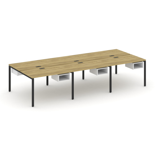 Бенч-система на 6 мест с подвесными тумбами Concept CN.DRS-142 фото 6