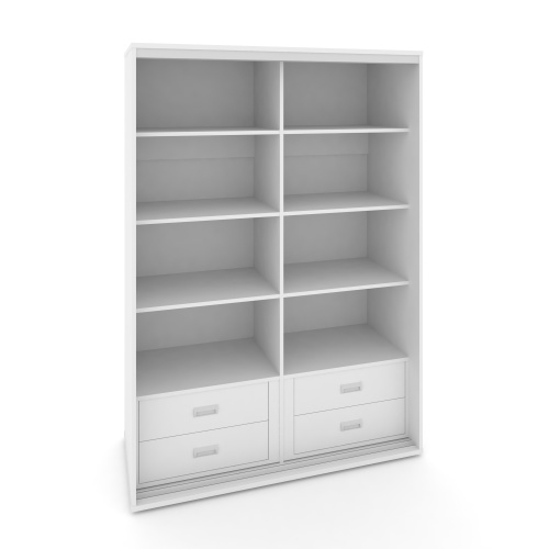 Корпус 2-х секционного шкафа низкого L=1800мм Maris SH.K2-8.2 K6 фото 2 Корпус 2-х секционного шкафа низкого L=1800мм Maris SH.K2-8.2 K6 фото 2