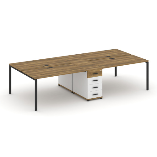 Бенч-система на 4 места с 1 опорной тумбой Concept CN.DRS-419 фото 7