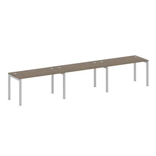 Бенч-система на 3 места на П-обр. м/к Metal System Quattro 50БП.СМ-3.3  фото 2