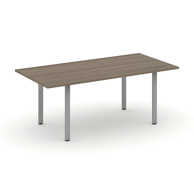 Style Project Direct Стол переговорный SN-6P.SPRG-198.3 Вяз Благородный/Металл Серый 1980*980*750