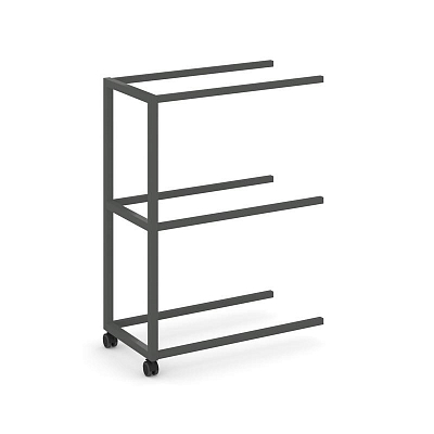 Shelf Mobile Проходной модуль 3 уровня VR.LT-STPK-310.12 Металл Антрацит 570*400*1046