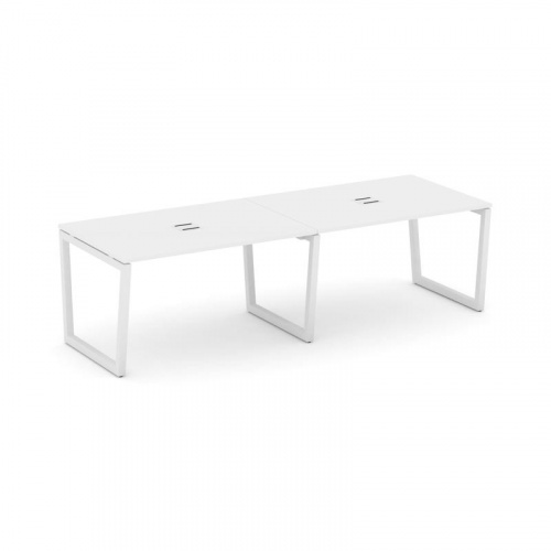 Style Project Стол переговорный SN-5T2.SPRG-012 Акация Лорка/Металл Антрацит/Заглушка Металл Антраци фото 17