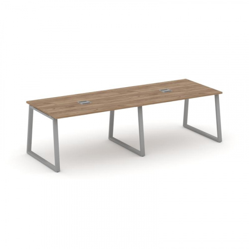 Style Project Стол переговорный SN-6T1.SPRG-013 Акация Лорка/Металл Антрацит/Заглушка Металл Антраци фото 11 Style Project Стол переговорный SN-6T1.SPRG-013 Акация Лорка/Металл Антрацит/Заглушка Металл Антраци фото 11