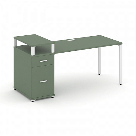 Стол офисный с опорной тумбой Concept CN.SP-414