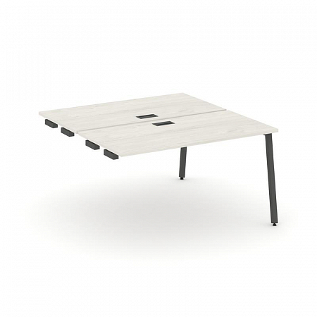 Style Project Стол-приставка к опор. элем. SN-4A.DPRS-013 Дуб Наварра/Металл Антрацит 1380*1432*750