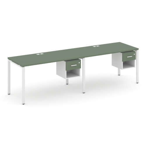 Бенч-система на 2 места с подвесными тумбами Concept CN.ORS-118 фото 5