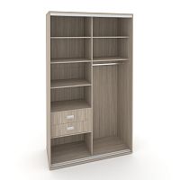 Корпус 2-х секционного шкафа высокого L=1600мм Maris SH.K2-6.1 K6