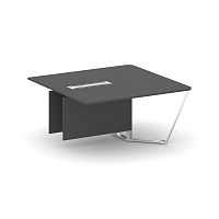 Steel Meet Завершающий модуль L=1600 MD-PR.B.SPZW-16 Антрацит/Нержавеющая Сталь/Хром 1600*1600*750