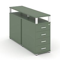 Тумба двухсторонняя опорная/приставная Concept CN.DTGO-003