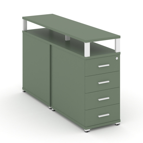 Тумба двухсторонняя опорная/приставная Concept CN.DTGO-003 Тумба двухсторонняя опорная/приставная Concept CN.DTGO-003