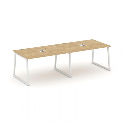 Style Project Стол переговорный SN-4T1.SPRG-011 Акация Лорка/Металл Антрацит/Заглушка Металл Антраци фото 2 Style Project Стол переговорный SN-4T1.SPRG-011 Акация Лорка/Металл Антрацит/Заглушка Металл Антраци фото 2