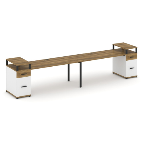 Бенч-система на 2 места с 2 опорными тумбами Concept CN.ORS-432 фото 7 Бенч-система на 2 места с 2 опорными тумбами Concept CN.ORS-432 фото 7