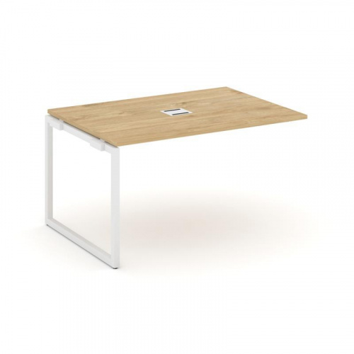 Style Project Проходной наб. элем. перег. стола SN-4O.NSPRG-004 Белый/Металл Серый 1580*980*750 фото 8