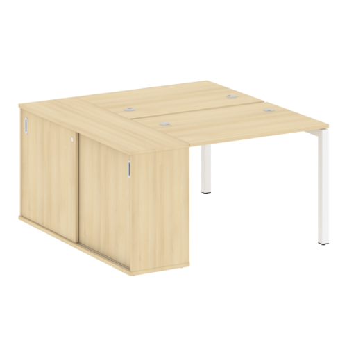 Бенч-система с шкафом-купе на П-обр. м/к Metal System Quattro 50БП.РС-СШК-1.1 фото 15 Бенч-система с шкафом-купе на П-обр. м/к Metal System Quattro 50БП.РС-СШК-1.1 фото 15