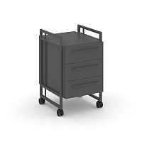 Rift Direct Тумба мобильная RF.TMR-001 Антрацит/Металл Антрацит 424*500*680