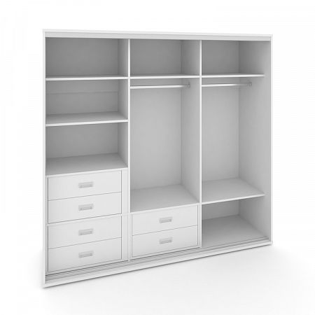 Корпус 3-х секционного шкафа низкого L=1919мм Maris SH.K3-3.2 K7