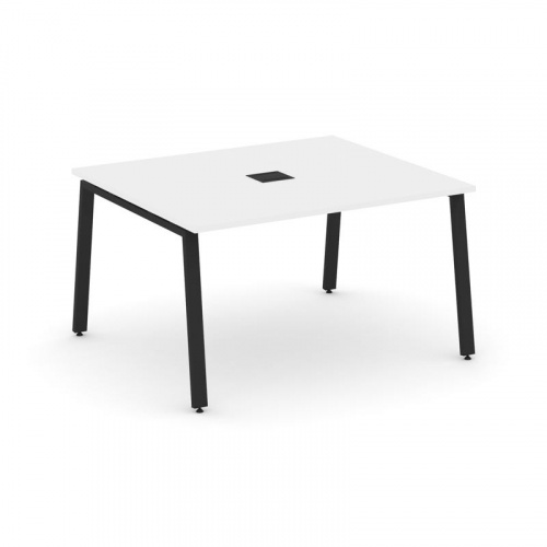 Style Project Стол переговорный SN-6A.SPRG-033 Акация Лорка/Металл Белый 1380*1180*750 фото 13