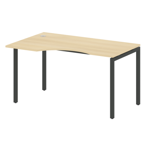 Стол криволинейный левый на П-обр. м/к Metal System Quattro 40БП.СА-2 (L) фото 10 Стол криволинейный левый на П-обр. м/к Metal System Quattro 40БП.СА-2 (L) фото 10