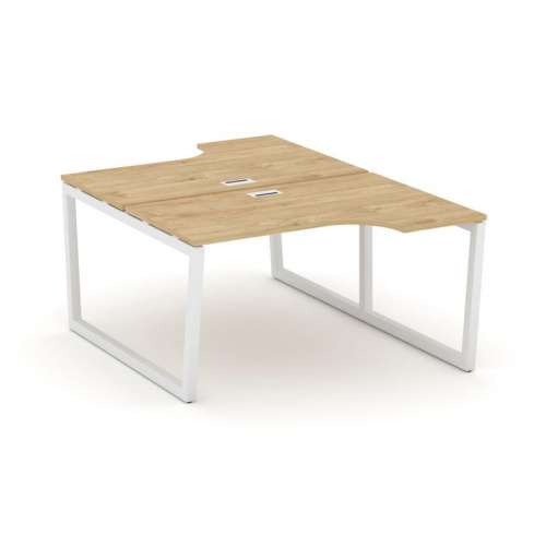 Style Project Рабочая станция эргоном. SN-5T2.DRPA-011 Акация Лорка/Металл Антрацит/Заглушка Пластик фото 3