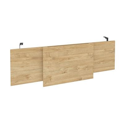 Onix Direct Царга стола руководителя O.M-CSR-4 Тиквуд Светлый/Металл Антрацит 1340*450*54