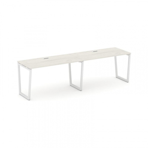 Style Project Рабочая станция 1 сторон. SN-4T2.ORS-012 Акация Лорка/Металл Антрацит/Заглушка Пластик фото 12