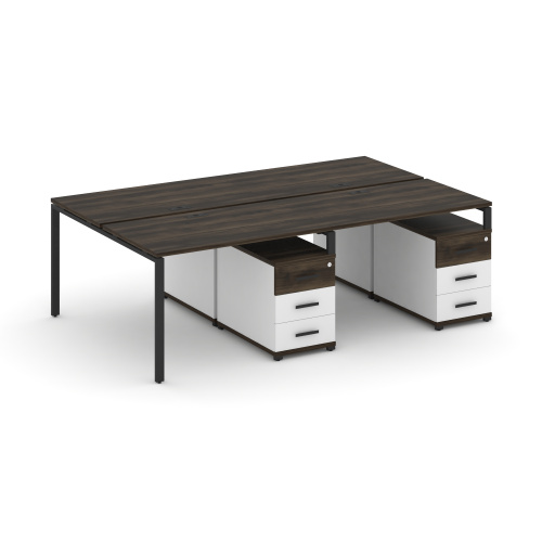 Бенч-система на 4 места с 2 опорными тумбами Concept CN.DRS-318 фото 9 Бенч-система на 4 места с 2 опорными тумбами Concept CN.DRS-318 фото 9