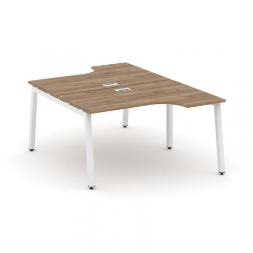 Style Project Рабочая станция эргоном. SN-5A.DRPA-012 Дуб Наварра/Металл Антрацит 1580*1432/1992*750 фото 25