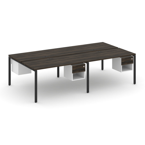 Бенч-система на 4 места с подвесными тумбами Concept CN.DRS-139 фото 9 Бенч-система на 4 места с подвесными тумбами Concept CN.DRS-139 фото 9