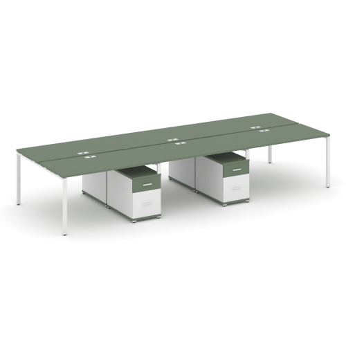 Бенч-система на 6 мест с 2 опорными тумбами Concept CN.DRS-346 фото 5 Бенч-система на 6 мест с 2 опорными тумбами Concept CN.DRS-346 фото 5