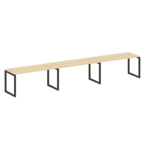 Бенч-система на 3 места на О-обр. м/к Metal System Quattro 50БО.СМ-3.4  фото 9