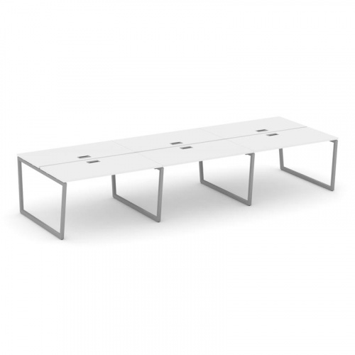 Style Project Рабочая станция 2-х сторон. SN-4T2.DRS-083 Акация Лорка/Металл Антрацит/Заглушка Пласт фото 15