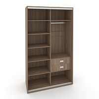 Корпус 2-х секционного шкафа высокого L=1800мм Maris SH.K2-8.1 K3