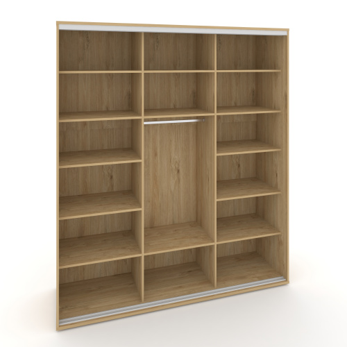 Корпус 3-х секционного шкафа высокого L=2519мм Maris SH.K3-7.1 K4 фото 3