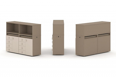 Тумба офисная (Набор №3.) Estetica ES.NB.2N-3