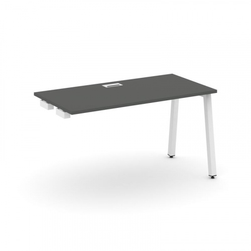 Style Project Стол-приставка к опор. элем. SN-5A.OPRS-014 Дуб Наварра/Металл Белый 1580*700*750 фото 16