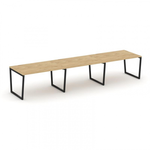 Style Project Стол переговорный SN-4T2.SPRG-023.3 Акация Лорка/Металл Антрацит 4410*980*750 Style Project Стол переговорный SN-4T2.SPRG-023.3 Акация Лорка/Металл Антрацит 4410*980*750