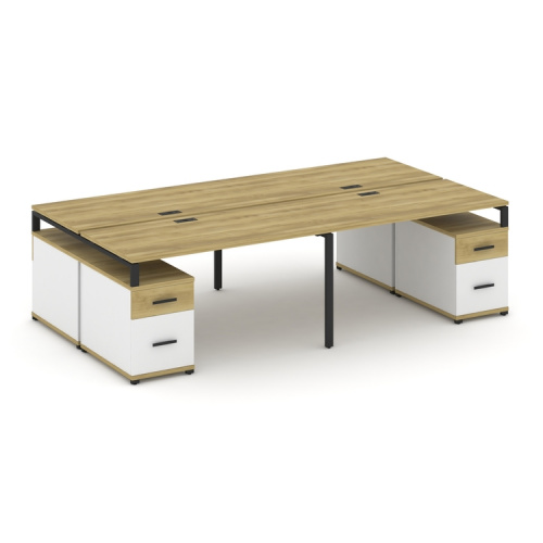 Бенч-система на 4 места с 2 опорными тумбами Concept CN.DRS-331 фото 6 Бенч-система на 4 места с 2 опорными тумбами Concept CN.DRS-331 фото 6