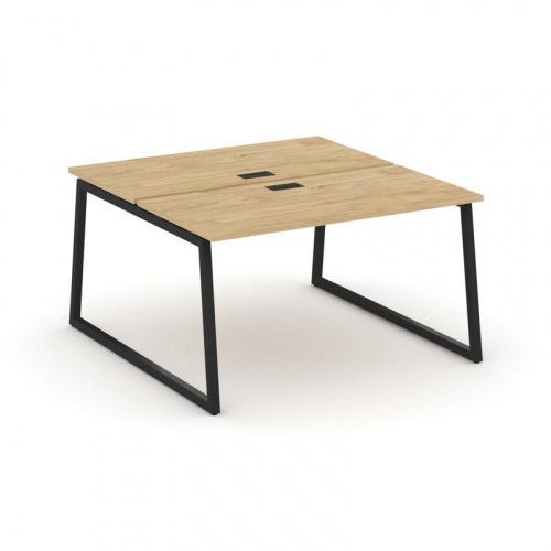 Style Project Рабочая станция 2-х сторон. SN-4T1.DRS-011 Акация Лорка/Металл Антрацит/Заглушка Пласт