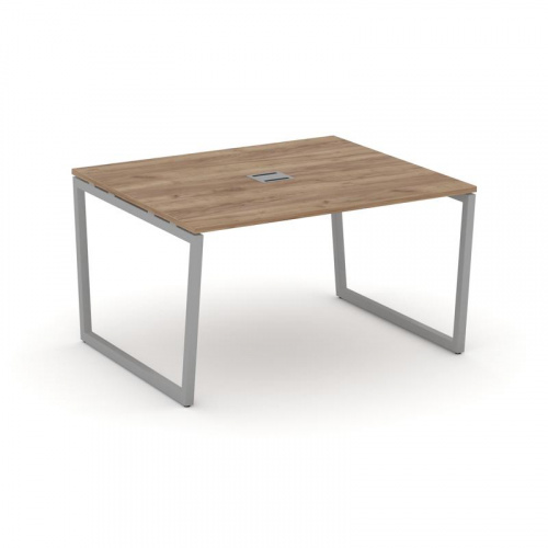 Style Project Стол переговорный SN-4T2.SPRG-033 Акация Лорка/Металл Антрацит/Заглушка Металл Антраци фото 9