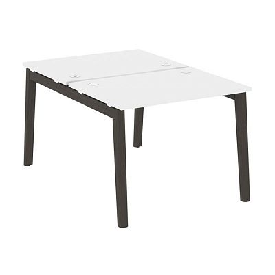 Onix Wood Рабочая станция OW.D.RS-2.1.7 Белый Бриллиант/Дуб Темный/Металл Антрацит 980*1475*750